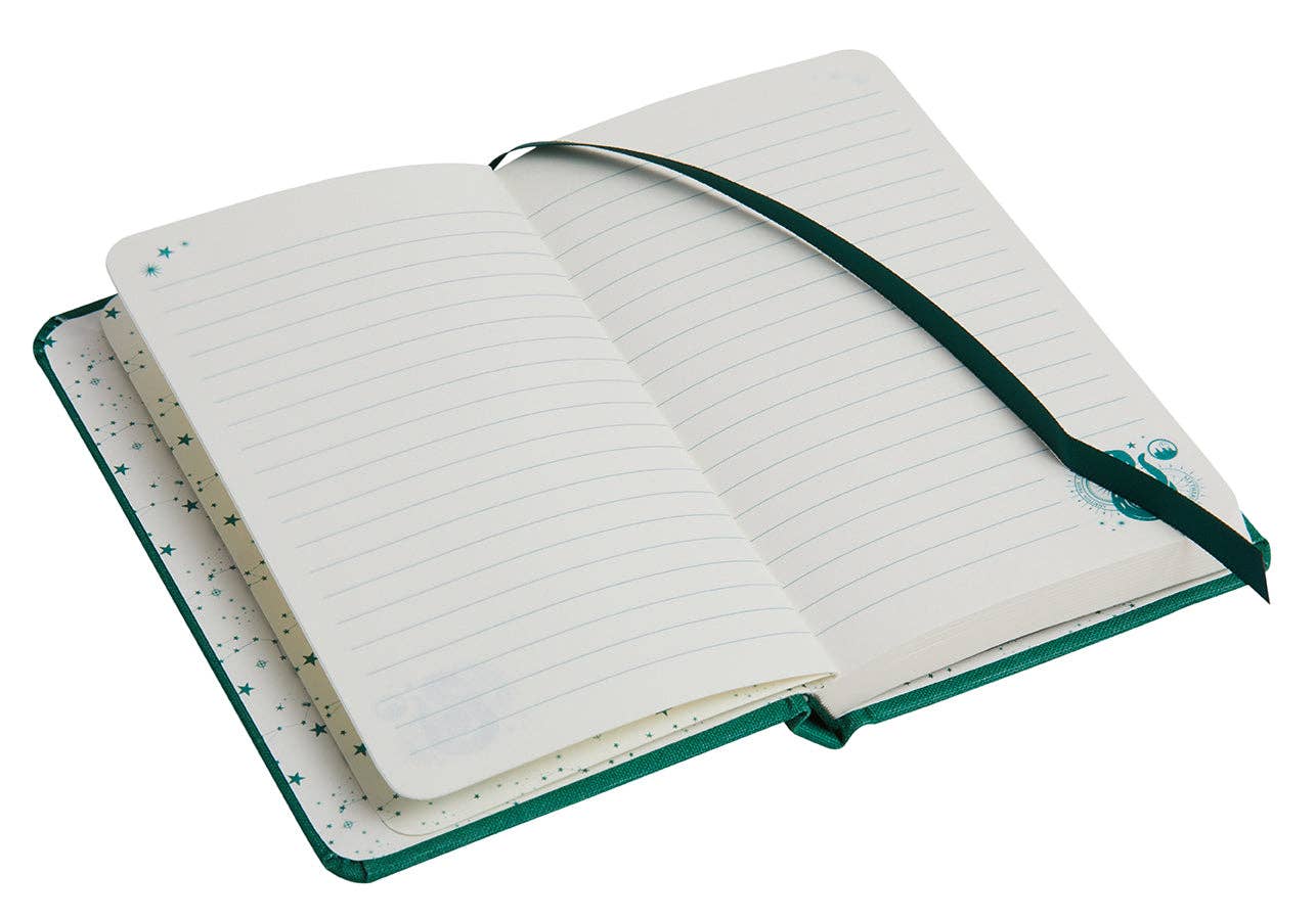 Harry Potter: Slytherin Constellation Ruled Pocket Journal