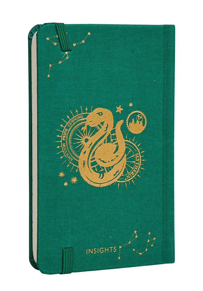 Harry Potter: Slytherin Constellation Ruled Pocket Journal