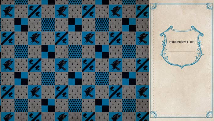 Harry Potter: Ravenclaw Ruled Pocket Journal