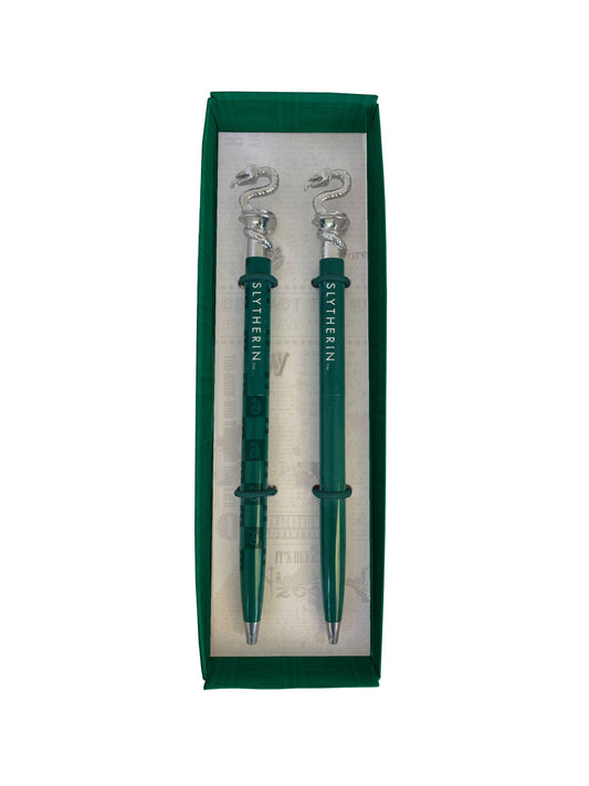 Harry Potter: Slytherin Pen and Pencil Set (Set of 2)