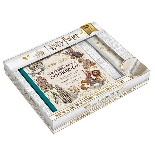 Harry Potter Fantastic Beasts:Cookbook & Rolling Pin Giftset
