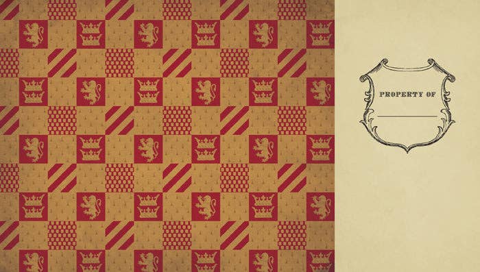 Harry Potter: Gryffindor Ruled Pocket Journal