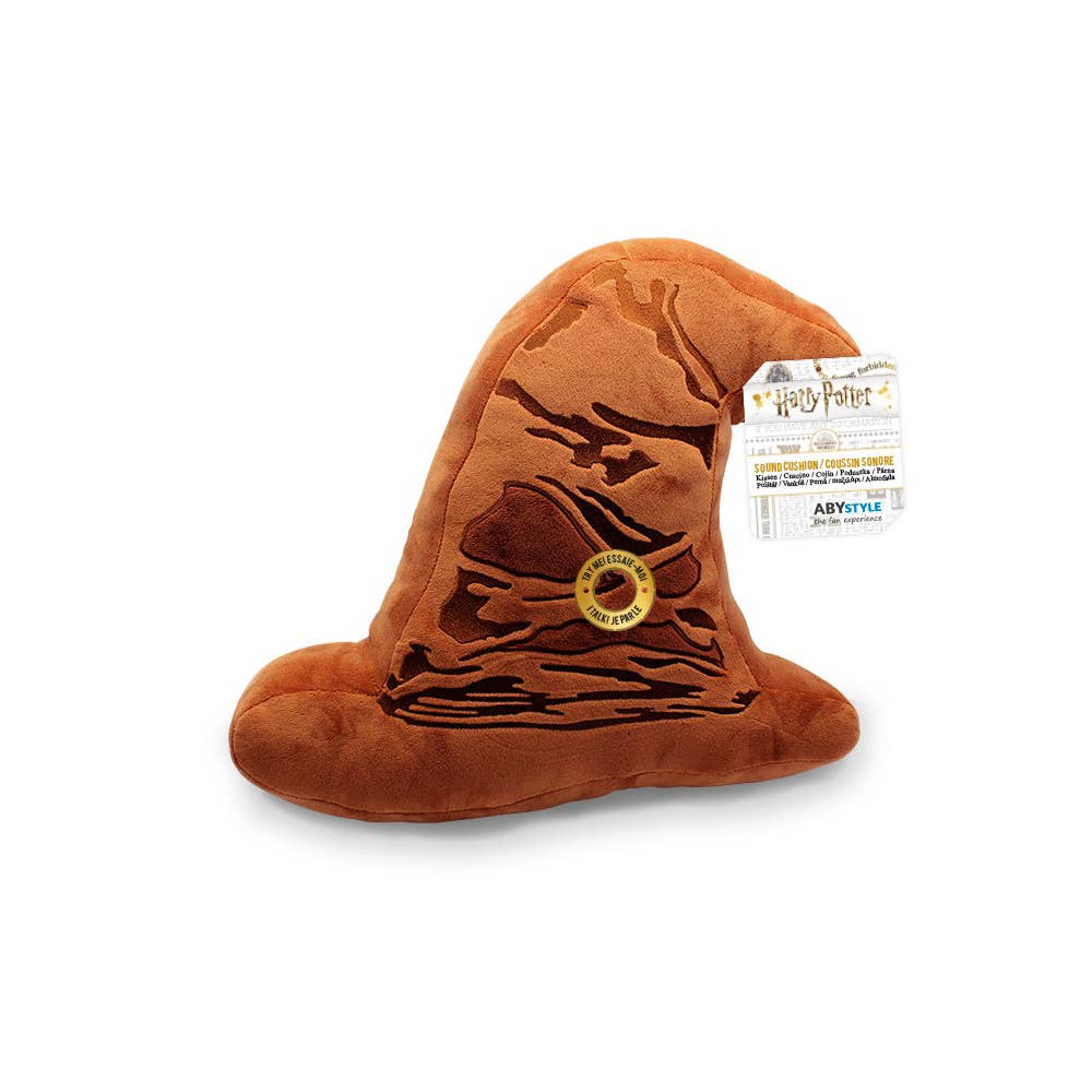 HARRY POTTER – TALKING SORTING HAT CUSHION 12 x14 inches
