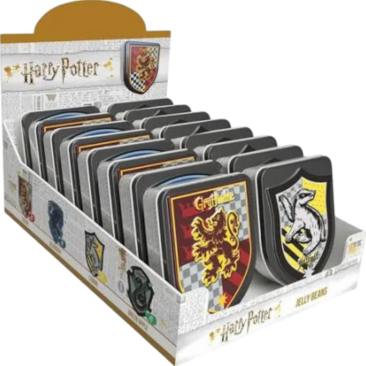 Harry Potter House Crest Jelly Bean Filled Tins