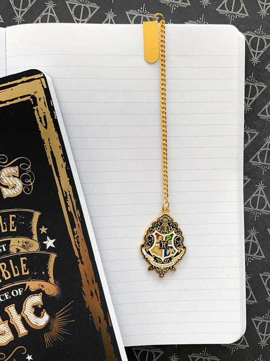 Harry Potter Bookmark - Hogwarts Knockturn Crest Charm