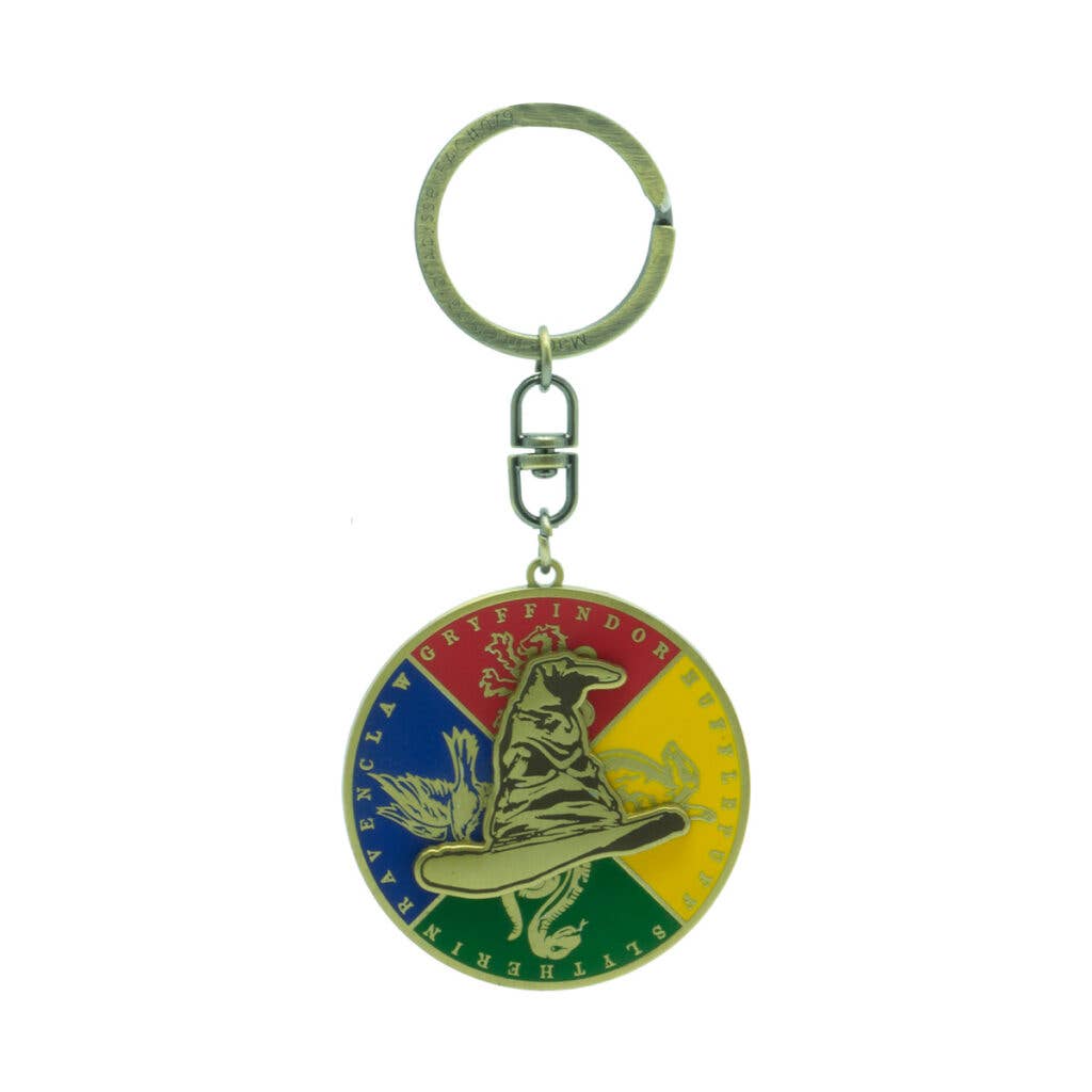 HARRY POTTER – SORTING HAT SPINNER KEYCHAIN