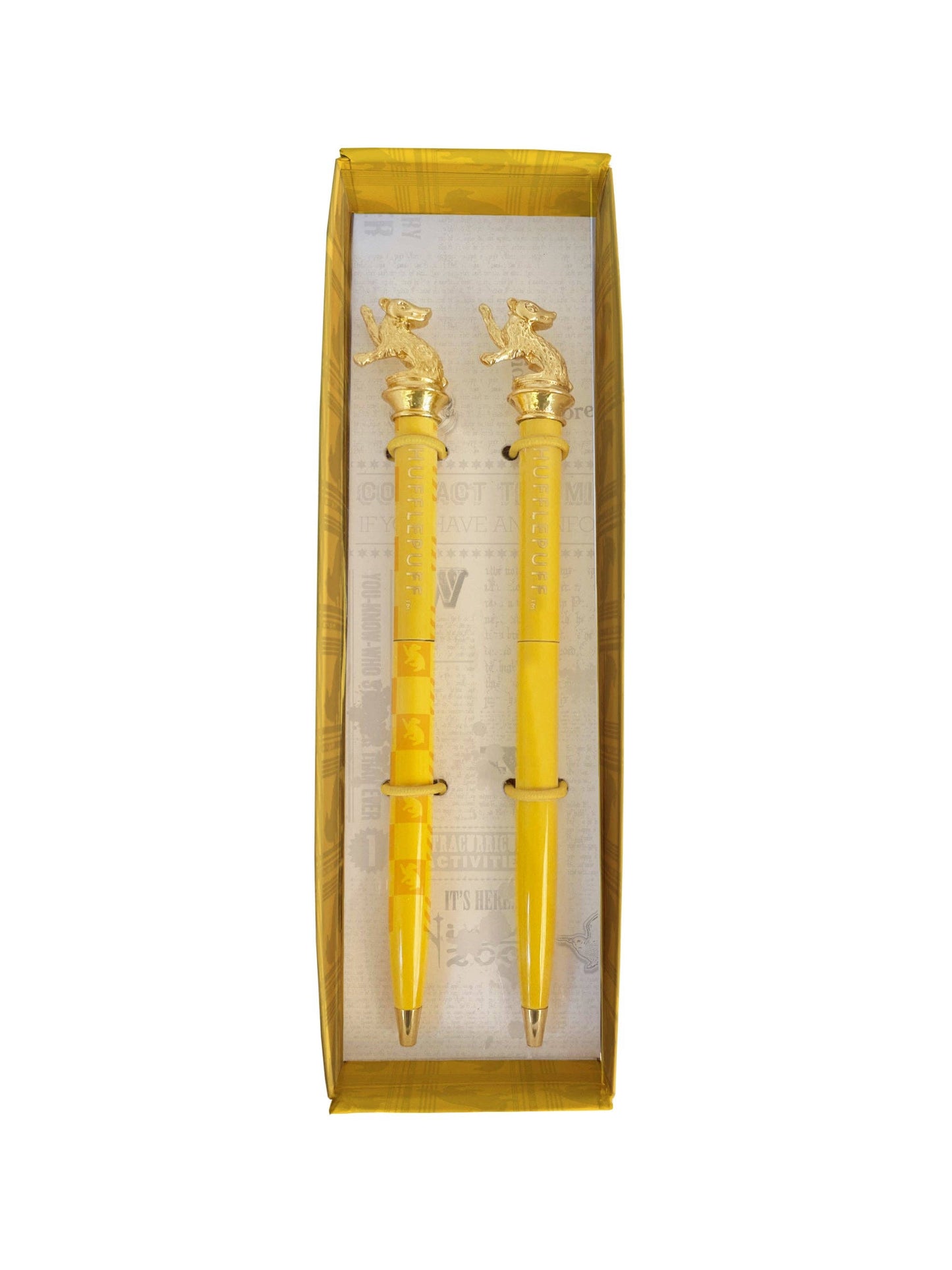 Harry Potter: Hufflepuff Pen and Pencil Set (Set of 2)